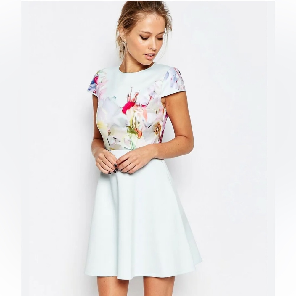Ted Baker London Rivana Dress in Hanging gardens print